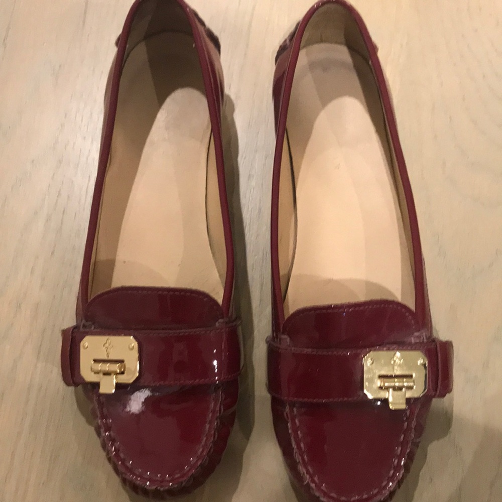 Lightly worn loafers